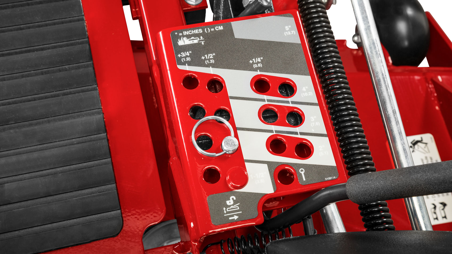 ADJUSTABLE CUT HEIGHT